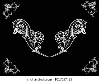 the wallpaper abstract. vector illustration