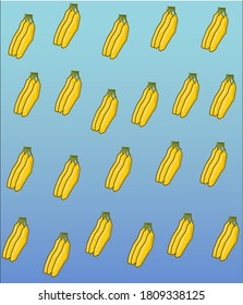 wallpaper Background Blue banana very 