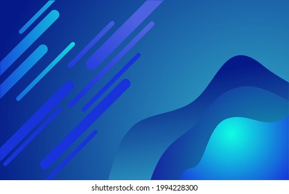 Wallpaper or background with blue color and irregular shapes