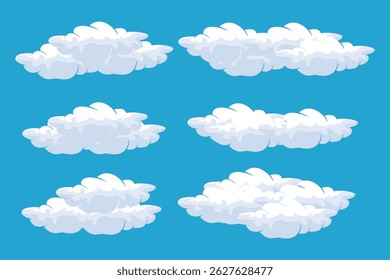 wallpaper background cloud simple minimalist illustration icon template natural scenery bright blue sky