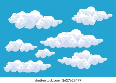 wallpaper background cloud simple minimalist illustration icon template natural scenery bright blue sky