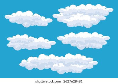 wallpaper background cloud simple minimalist illustration icon template natural scenery bright blue sky