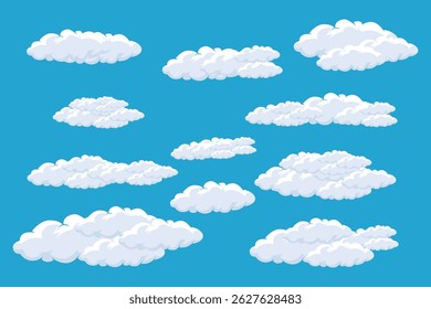 wallpaper background cloud simple minimalist illustration icon template natural scenery bright blue sky