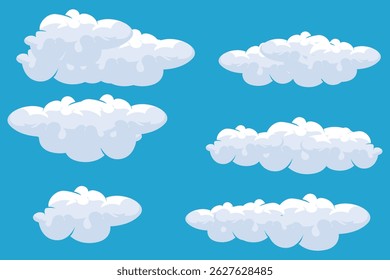 wallpaper background cloud simple minimalist illustration icon template natural scenery bright blue sky