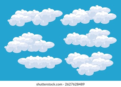 wallpaper background cloud simple minimalist illustration icon template natural scenery bright blue sky