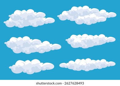 wallpaper background cloud simple minimalist illustration icon template natural scenery bright blue sky