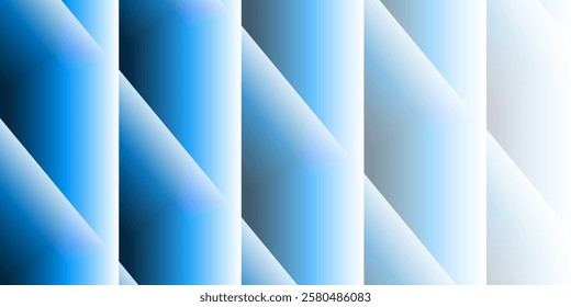 Wallpaper, Background, Flyer or Cover Design for Your Business with Abstract White and Blue 3D Crossing Lines Pattern - Applicable for Presentations, Placards, Posters - Creative Vector Template