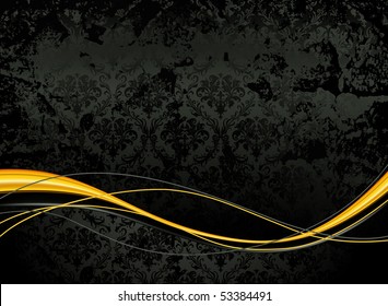 Wallpaper Background horizontal, vector