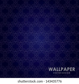 wallpaper background with ornaments vector illustration
