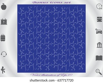 wallpaper, background, patterns, icon, vector illustration eps10