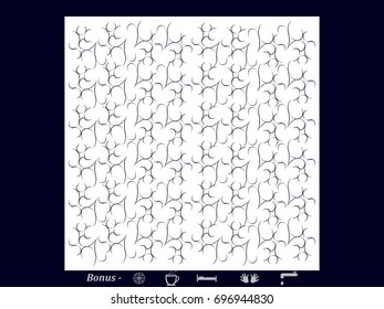 wallpaper, background, patterns, icon, vector illustration eps10