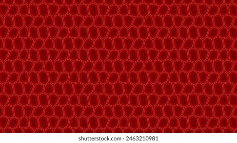 Wallpaper background of red animal scale pattern