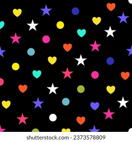 wallpaper background star,hart ,pattern,colorful ,decoration,illustration