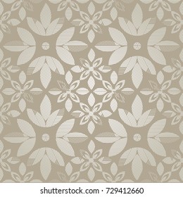 Wallpaper baroque, damask. Beige gradient background Vintage ornament. background for wallpaper, printing on the packaging paper, textiles, tile.