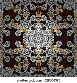 Wallpaper baroque, damask. Graphic modern pattern. Vector background. Pattern floral pattern.