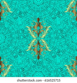 Wallpaper baroque, damask. Pattern floral pattern. Graphic modern pattern. Vector background.