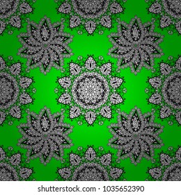 Wallpaper baroque, damask. Seamless vector background with white doodles. Seamless pattern floral pattern. Graphic modern pattern.