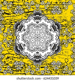 Wallpaper baroque, damask. Vector background. Pattern floral pattern. Graphic modern pattern.