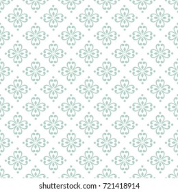 Wallpaper baroque, damask. White and blue floral pattern. Vintage ornament. background for wallpaper, printing on the packaging paper, textiles, tile.