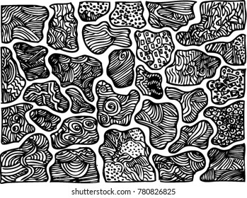 wallpaper, black and white