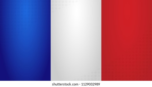 Wallpaper blue white red Lettering 14th july happy bastille day with blue background