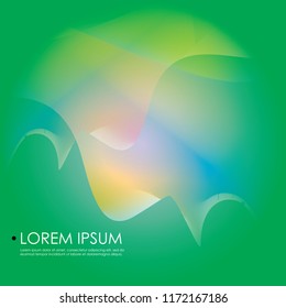 wallpaper color abstract. green blue white.