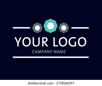 Wallpaper of Company Logo Shape flowers