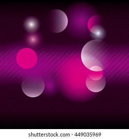 Wallpaper concept represented by blurred lights background icon. Colorfull illustration. 