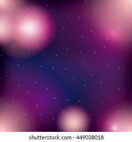 Wallpaper concept represented by blurred lights background icon. Colorfull illustration. 