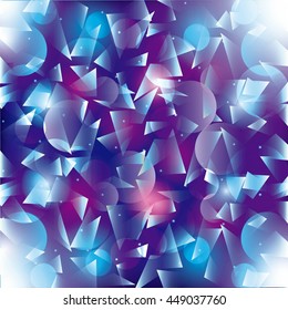 Wallpaper concept represented by polygonal background icon. Colorfull illustration. 