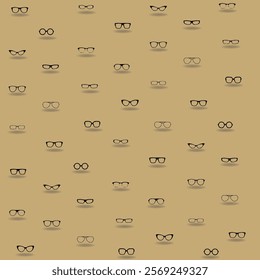 wallpaper contains several shapes eyeglasses