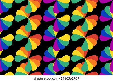 Wallpaper, cute style, bright colors Beautiful pattern Use for carpets, walls, tiles, blankets, curtains.