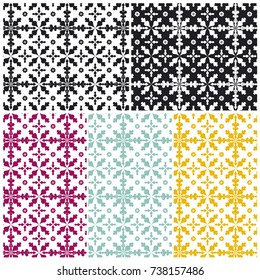 WALLPAPER. DECORATIVE FLORAL PATTERN.
Vintage design.