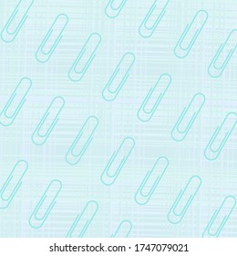 wallpaper design background pattern Paper Clips. illustration vector