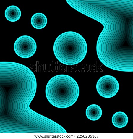 Wallpaper design Eps illustration. Vector File blue colour. iPhone smartphone laptop computer table wall wallpaper.