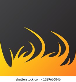 wallpaper for design with fiery pattern is bright and beautiful
