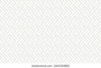 Wallpaper design with a line and a subtle geometric maze seamless pattern