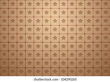 Wallpaper design with the soft stars