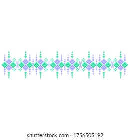 Wallpaper design vector. Green & Blue wallpaper