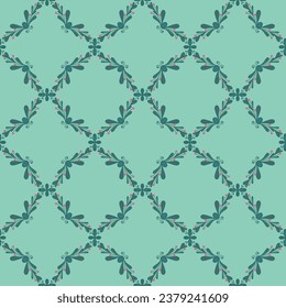 Papel de escritorio con flores y un patrón geométrico. Fondo vectorial transparente