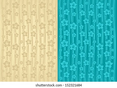 wallpaper of flowers, pattern of flowers, vector floral ornament, floral background, vector texture of the flowers, on flowers vector