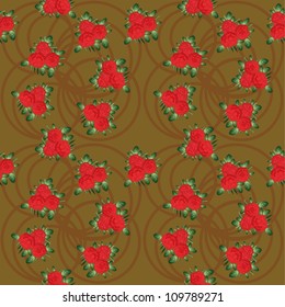 wallpaper flowers, seamless
