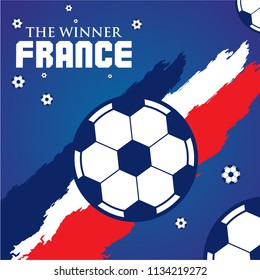 wallpaper France as the winner soccer championship