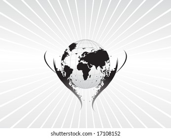 wallpaper, globe background series