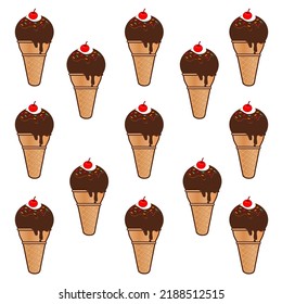 wallpaper ice cream. wallpaper popsicle.background ice cream vector design illustration