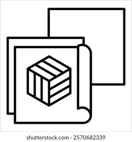 Wallpaper Icon Element For Design