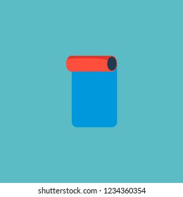 Wallpaper icon flat element. Vector illustration of wallpaper icon flat isolated on clean background for your web mobile app logo design.