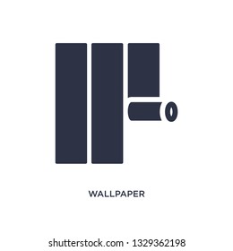 wallpaper icon. Simple element illustration from construction tools concept. wallpaper editable symbol design on white background. Can be use for web and mobile.