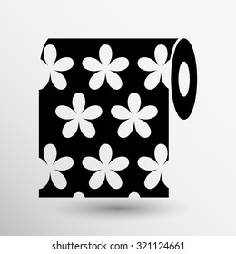 wallpaper icon vector button logo symbol concept.