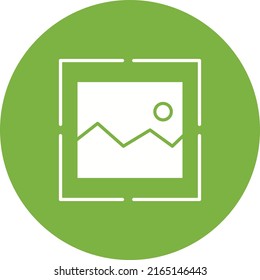 Wallpaper icon vector image. Can also be used for Mobile UI UX and Animations. Suitable for mobile apps, web apps and print media.